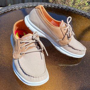 Skechers GOSTEP Canvas Boat Shoes